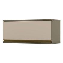 Armário Aéreo Connect 1 Porta Basculante 80 Cm Duna Cristal - Henn