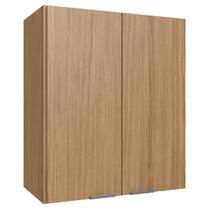 Armário Aéreo Cozinha 2 Portas 1 Prateleira 100% Mdf Naturalle Co9201 - Decibal