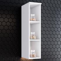 Armário Aéreo Cozinha 20 cm Americana 100% Mdf Branco Hp - Henn