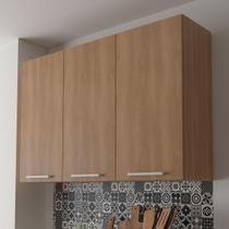 Armário Aéreo Cozinha 3 Portas 2 Prateleiras Cz3109 Freijó - Tecno Mobili