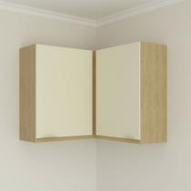 Armário Aéreo Cozinha 90 Cm Nanda 2 Portas Nature/Arenas - Tecno Mobili Armário Aéreo Cozinha 90 Cm Nanda 2 Portas Nature/Arenas - Tecno Mobili