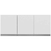 Armário Aéreo Cozinha Adriana 3 Portas 120 Cm Branco Armário Aéreo Cozinha Adriana 3 Portas 120 Cm Branco