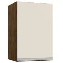 Armário Aéreo Cozinha Athena 1 Porta 1 Prateleira Itauba/Off White - Irm Móveis Armário Aéreo Cozinha Athena 1 Porta 1 Prateleira Itauba/Off White - Irm Móveis