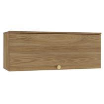 Armário Aéreo Cozinha Botanic 90 Cm 1 Porta Nogueira Fosco - Kappesberg Armário Aéreo Cozinha Botanic 90 Cm 1 Porta Nogueira Fosco - Kappesberg