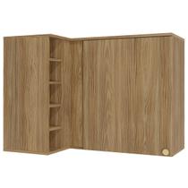 Armário Aéreo Cozinha Botanic 98 Cm 1 Porta Nogueira Fosco - Kappesberg Armário Aéreo Cozinha Botanic 98 Cm 1 Porta Nogueira Fosco - Kappesberg