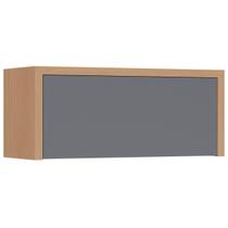 Armário Aéreo Cozinha Condessa 1 Porta 80cm Titânio Nesher Armário Aéreo Cozinha Condessa 1 Porta 80cm Titânio Nesher