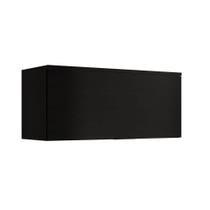 Armário Aéreo Cozinha Modulado Alpha 2503 c/ 1 Porta Basculante 80cm Preto - Carraro