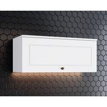 Armário Aéreo Cozinha Modulado Americana 1 Porta Basculante Branco - Henn