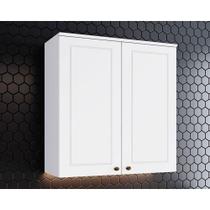 Armário Aéreo Cozinha Modulado Americana 2 Portas Branco - Henn