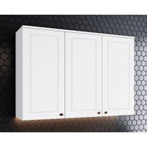 Armário Aéreo Cozinha Modulado Americana c/ 3 Portas Branco - Henn Armário Aéreo Cozinha Modulado Americana c/ 3 Portas Branco - Henn