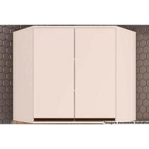 Armário Aéreo Cozinha Modulado Canto Oblíquo Connect 2 Portas 83cm Off White - Henn Armário Aéreo Cozinha Modulado Canto Oblíquo Connect 2 Portas 83cm Off White - Henn