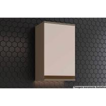 Armário Aéreo Cozinha Modulado Connect 1 Porta Duna/Cristal - Henn