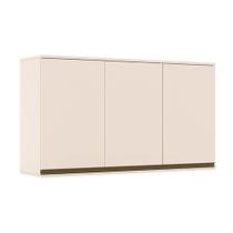 Armário Aéreo Cozinha Modulado Connect c/ 3 Portas 120cm Off White - Henn Armário Aéreo Cozinha Modulado Connect c/ 3 Portas 120cm Off White - Henn