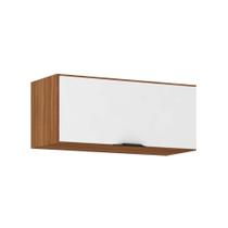 Armário Aéreo Cozinha Modulado Firenze 1 Porta 70cm Amendola/Branco - Demóbile