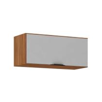 Armário Aéreo Cozinha Modulado Firenze 1 Porta Basculante 70cm Amendola/Nude Prime TX - Demóbile