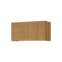 Armário Aéreo Cozinha Modulado Rainha 1 Porta Basculante 80 cm Nature - Nesher