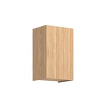 Armário Aéreo Cozinha Modulado Rebeca c/ 1 Porta 40cm Mel - Movelbento