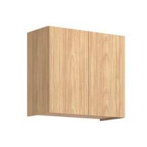 Armário Aéreo Cozinha Modulado Rebeca c/ 2 Portas 70cm Mel - Movelbento
