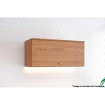 Armário Aéreo Cozinha Modulado Requinte c/ 1 Porta Basculante 80cm Nature - Henn