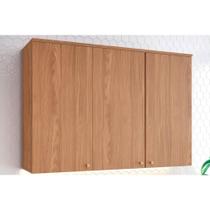 Armário Aéreo Cozinha Modulado Requinte c/ 3 Portas 120cm Nature - Henn