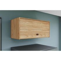 Armário Aéreo Cozinha Modulado Torino c/ 1 Porta Basculante 70cm Mel - Movelbento