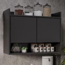 Armário Aéreo Cozinha Multiuso Cecília 70cm 02 Portas - SSX Multicoisas