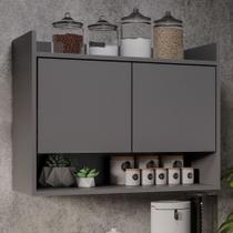 Armário Aéreo Cozinha Multiuso Cecília 70cm 02 Portas - SSX Multicoisas