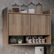 Armário Aéreo Cozinha Multiuso Cecília 70cm 02 Portas - SSX Multicoisas