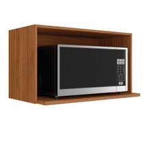 Armário Aéreo Cozinha Proença para Micro-Ondas 100% Mdf Nogueira - Demóbile Armário Aéreo Cozinha Proença para Micro-Ondas 100% Mdf Nogueira - Demóbile