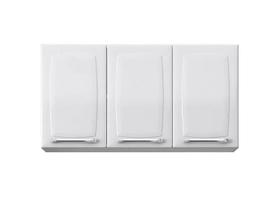 Armário Aéreo de Aço Luce 2018 IP3-105 Branco Itatiaia Armário Aéreo de Aço Luce 2018 IP3-105 Branco Itatiaia