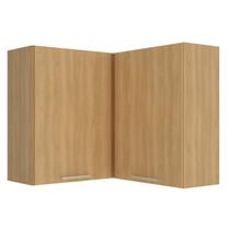 Armário Aéreo de Canto 90cm 2 Portas Copacabana Móvel na Caixa