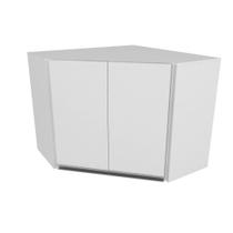 Armário Aéreo de Canto Athena 2 Portas 1 Prateleira Branco - Megasul