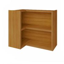 Armário Aéreo de Canto Modular Em Mdf Baronesa Imperatriz Nesher