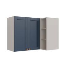 Armário Aéreo de Canto Reto 2 Portas 3 Nichos Arizona CabeCasa MadeiraOriginals