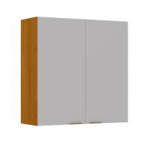 Armário Aéreo de Cozinha 100% Mdf 2 Portas 0,80m Lais