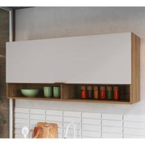 Armário Aéreo de Cozinha 120cm 1 porta Basculante 2 nichos VE2800 Linha Veneza Delmarco