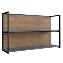 Armário Aéreo de Cozinha 2 Nichos Herval Ten, 100% MDF 120 cm Armário Aéreo de Cozinha 2 Nichos Herval Ten, 100% MDF 120 cm
