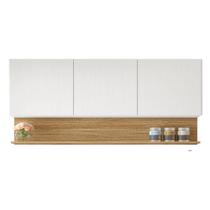 Armário Aéreo De Cozinha 3 Portas Com Nicho 1,50m Line