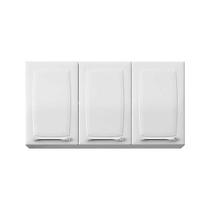 Armário Aéreo de Cozinha 3 Portas IP3-105 Luce Itatiaia Branco Neve Armário Aéreo de Cozinha 3 Portas IP3-105 Luce Itatiaia Branco Neve