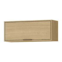 Armário Aéreo de Cozinha 80 Cm Glória 1 Porta Basculante Castanho - Mx Móveis Armário Aéreo de Cozinha 80 Cm Glória 1 Porta Basculante Castanho - Mx Móveis