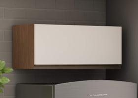 Armário Aéreo de Cozinha 80cm Basculante 1309 Linha Conecta Genialflex Armário Aéreo de Cozinha 80cm Basculante 1309 Linha Conecta Genialflex