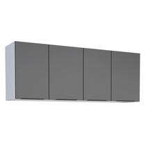 Armário Aéreo de Cozinha Aço 4 Portas Jupter 150 Cozimax Preto Armário Aéreo de Cozinha Aço 4 Portas Jupter 150 Cozimax Preto