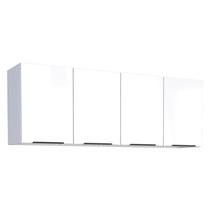Armário Aéreo de Cozinha Aço 4 Portas Jupter 160 Cozimax Branco Armário Aéreo de Cozinha Aço 4 Portas Jupter 160 Cozimax Branco