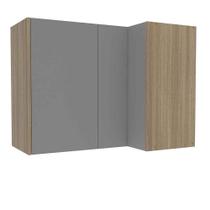 Armário Aéreo de Cozinha Canto 2 Portas Campanele Menu Kitchen