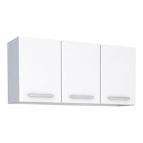 Armário Aéreo de Cozinha em Aço 120cm 3 Portas Vênus