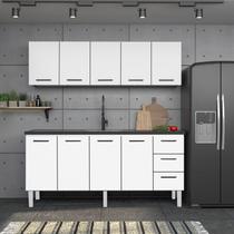 Armário Aéreo de Cozinha em Aço 180cm 5 Portas Vênus