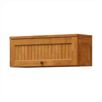 Armário Aéreo de Cozinha em Madeira 80Cm 1 Porta Basculante Versalles Mel - Cavazotto