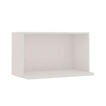 Armário Aéreo de Cozinha Iluminata 100% Mdf Branco - Genialflex