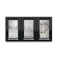 Armário Aéreo de Cozinha Itatiaia Luce 3 Portas com Vidro