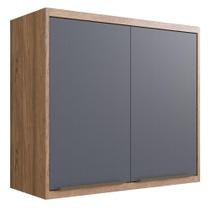 Armário Aéreo de Cozinha Modulada Herval Ten, 100% MDF, 2 Portas 80 cm Armário Aéreo de Cozinha Modulada Herval Ten, 100% MDF, 2 Portas 80 cm